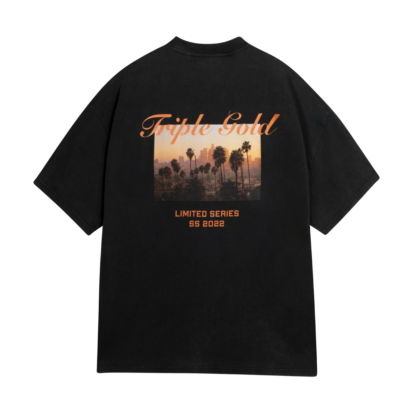 Vintage black LA tee