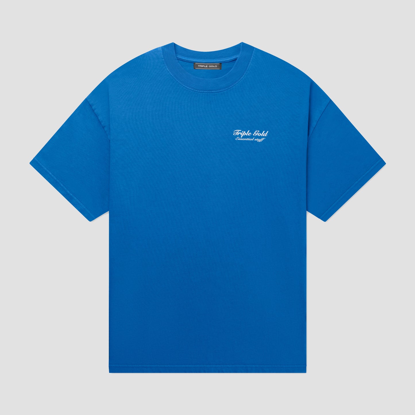 Essential staff tee blue