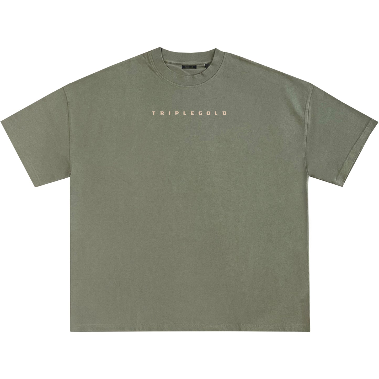 Olive Tag T-shirt - Triple Gold